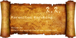 Keresztes Kerubina névjegykártya